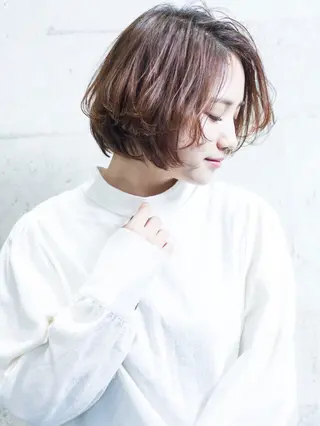 ショート カラー 高濃度水素/髪質改善 /柳原大輝のヘアスタイル