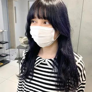 ロング カラー raika .のヘアスタイル