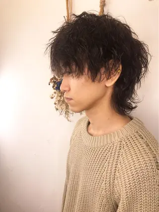 パーマ メンズ メンズサロン アソビ元町のヘアスタイル
