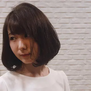 ミディアム 伊藤 さやかのヘアスタイル