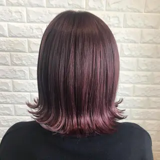 ミディアム 烏丸韓国ヘア🇰🇷 ayaka🎀のヘアスタイル