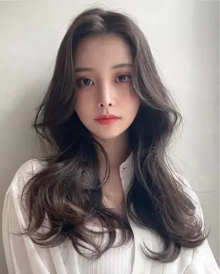 ロング レイヤーカット/大阪 /梅田/執印悠太のヘアスタイル