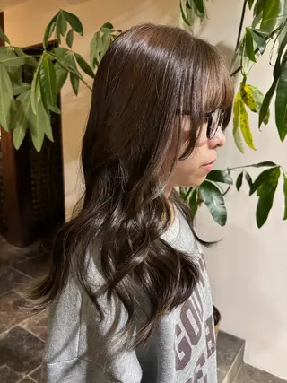 ロング saraju コナツのヘアスタイル