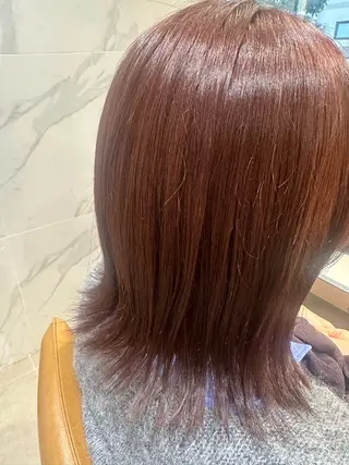 ミディアム カラー MIKA KITAMURAのヘアスタイル