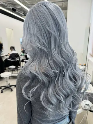 カラー Asami/名古屋/ ハイトーン/デザインのヘアスタイル