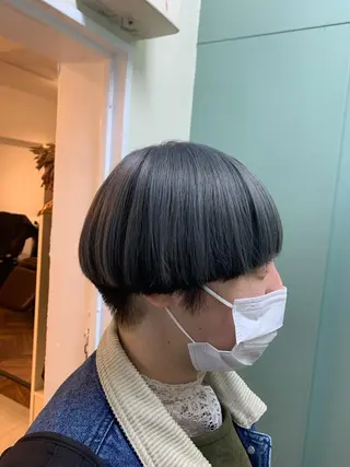 セミロング カラー ヘアアレンジ ネイル Sia中野新橋 『JUNYA』のヘアスタイル