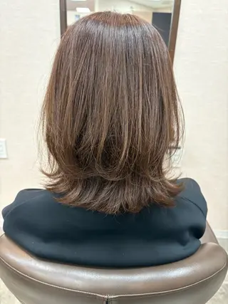 セミロング 野崎 由理/髪質改善のヘアスタイル