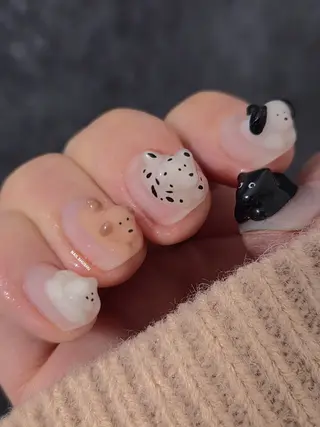 ネイル 3dパーツ/流行り 👧shushu❤️のネイルデザイン