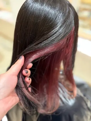 ミディアム 🪽羽エク/Ash 店長/折目奈央🪽のヘアスタイル