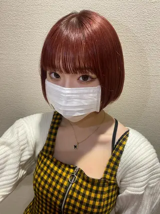 ショート カラー 似合わせレイヤー/ Wカラー🧸こころのヘアスタイル
