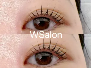 パーマ W Salon アイラッシュのマツエク・マツパデザイン
