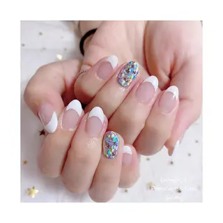 ミディアム ネイル 👑enen style👑のネイルデザイン