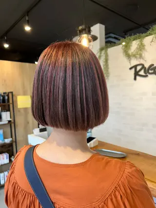 ショート カラー Rigoletto所属・ショート/レイヤー 🎀細沼玲花のヘアスタイル