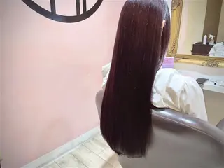 ロング カラー 元自衛官美容師 つや。のヘアスタイル