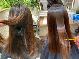 セミロング ブリーチ超特化美容師 ☯️ルカ✡️💫のヘアスタイル