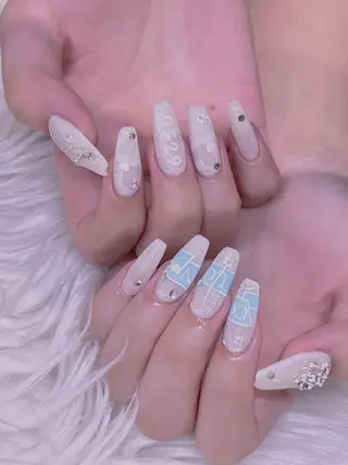 ネイル 長さだし専門店 M2　rikaのネイルデザイン