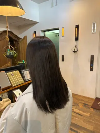 ロング 縮毛矯正/ 艶カラー/カイのヘアスタイル