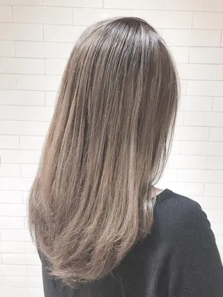 ロング カラー ヘアアレンジ レイヤー×ヘッドスパ *保田遥*のヘアスタイル