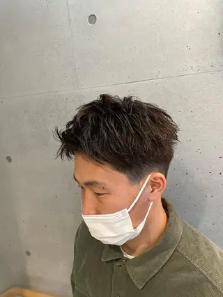 ショート カラー パーマ メンズ 🔥メンズ超特化🔥 青木海斗のヘアスタイル