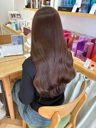 ロング merc. 福田茜のヘアスタイル