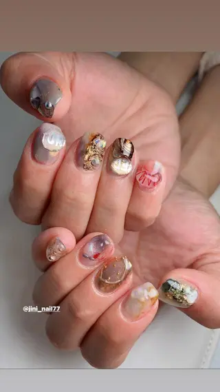 ネイル ジニ ネイルのネイルデザイン