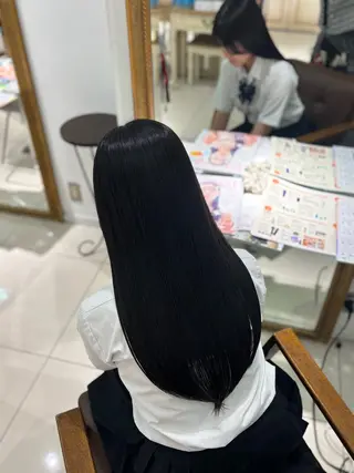 ロング 縮毛・髪質改善🩰 mai🐰ྀི🤍のヘアスタイル