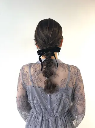 ヘアアレンジ ヨシモトリョウ 髪質改善/美髪のヘアスタイル