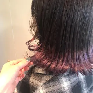 ミディアム 烏丸韓国ヘア🇰🇷 ayaka🎀のヘアスタイル