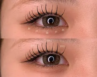 マツエク・マツパ Eyelash Salon IROのマツエク・マツパデザイン