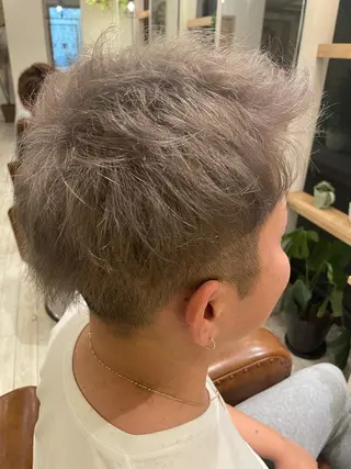 ショート カラー メンズ 村山 かほのヘアスタイル
