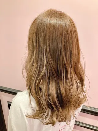 セミロング カラー ✨髪質改善縮毛矯正✨ 宇田川修平のヘアスタイル