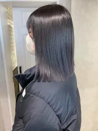 ミディアム カラー ナチュラル透明感🌱 小山美樹子のヘアスタイル