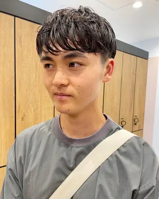 ショート メンズ しの　ゆきの THE REMMYのヘアスタイル