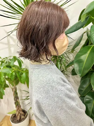 ショート パーマ YUKI 新宿カット パーマ/カラーのヘアスタイル