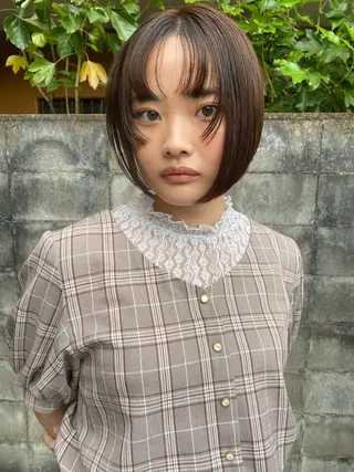 ショート Agu  hair rupia 金沢店所属・金沢美容室/ 艶髪/夜営業/JINのヘアスタイル