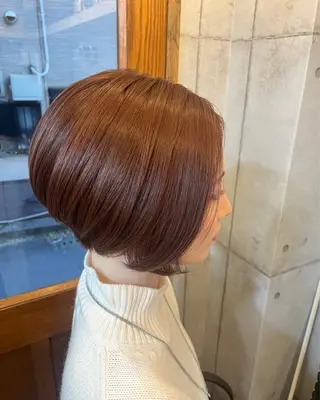 ショート カラー 石井 綺乃のヘアスタイル
