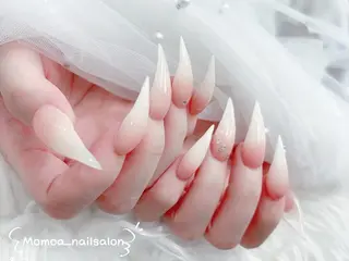 ネイル MoMoA Nail ネイル長さ出し専門店のネイルデザイン