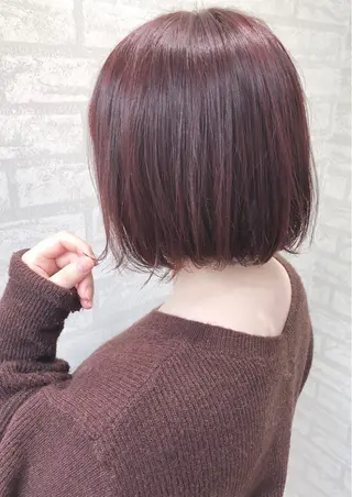 ミディアム カラー パーマ ヘアアレンジ メンズ キッズ KOKUA/髪質改善 艶髪縮毛矯正のヘアスタイル