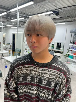 ショート カラー limit🦄店長 髪質改善KOUHEIのヘアスタイル