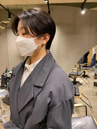 ショート ミク／ 北参道／ショートのヘアスタイル