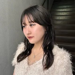 ミディアム 透明感カラー/ ニュアンスヘア🪽のヘアスタイル