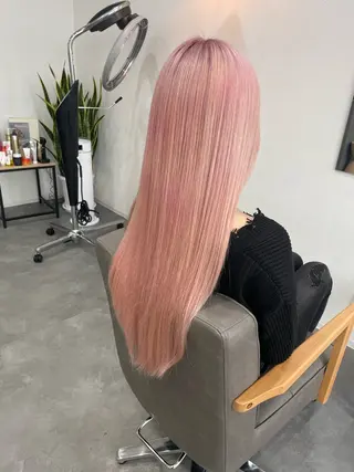 ロング カラー uru"所属・uru" すずきさゆりのヘアスタイル