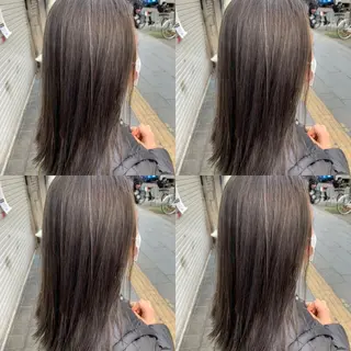ミディアム ✨縮毛矯正✖︎顔周り レイヤー✨ナカムラのヘアスタイル