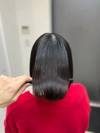 ロング 髪質改善Ⅰ透明感 艶カラーⅠたつやのヘアスタイル