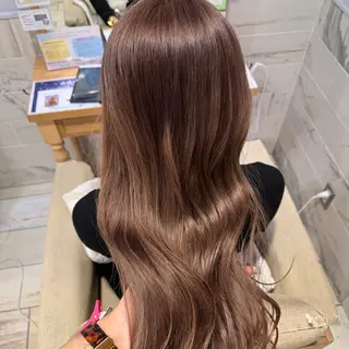 ロング カラー 小柳 夏美のヘアスタイル