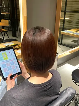 ショート 廣田 紗奈のヘアスタイル