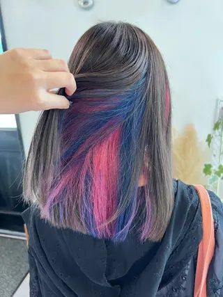 ミディアム 奥田 葵のヘアスタイル