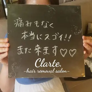 Clarte. クラルテのエステ・リラクイメージ