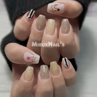 ネイル Miyu❤️‍🔥 Mieuxnailsのネイルデザイン