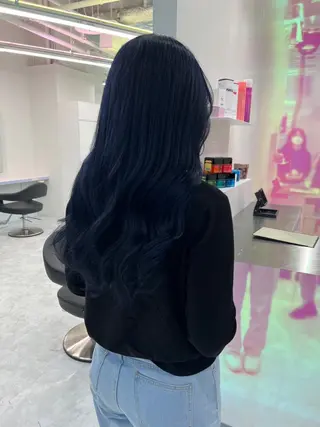 ロング カラー パーマ ヘアアレンジ メンズ 🤍透明感カラー🤍 似合わせ🤍AINEのヘアスタイル